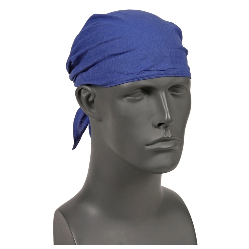 Cooling bandana & triangle hats Flame resistant work gear Blue & Stars & Stipes